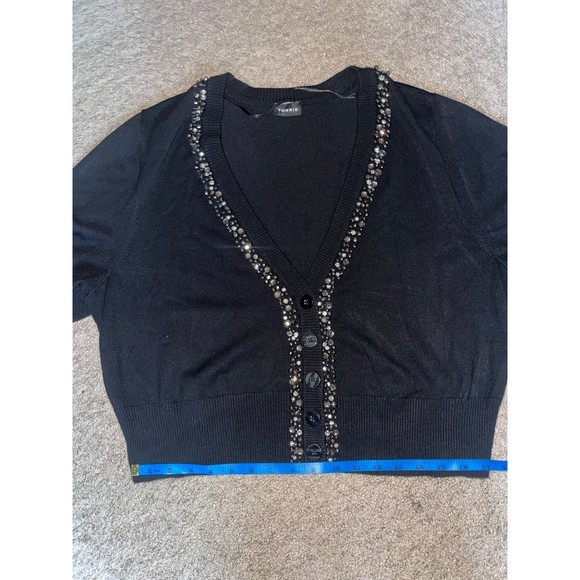 Torrid Embellished Cropped Cardigan - Picture 7 of 8